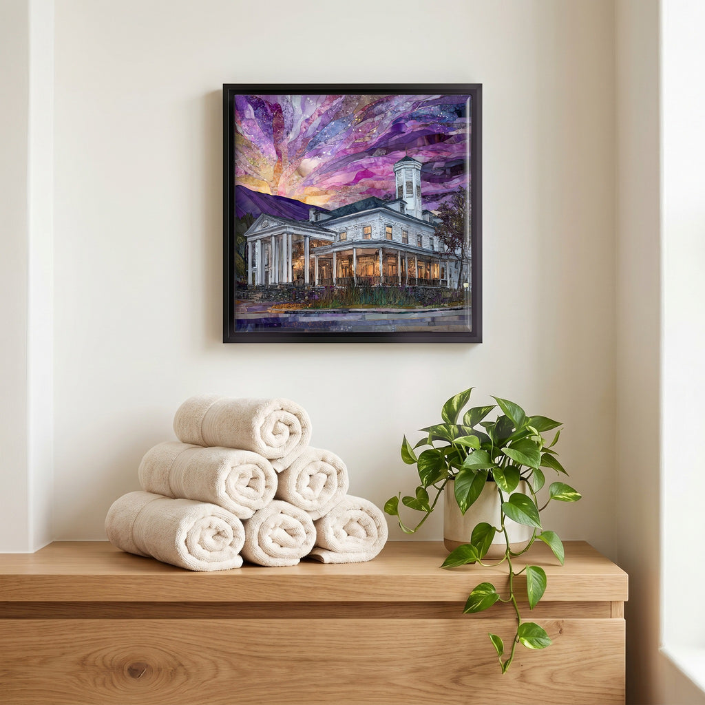 A quiet corner of the bath.