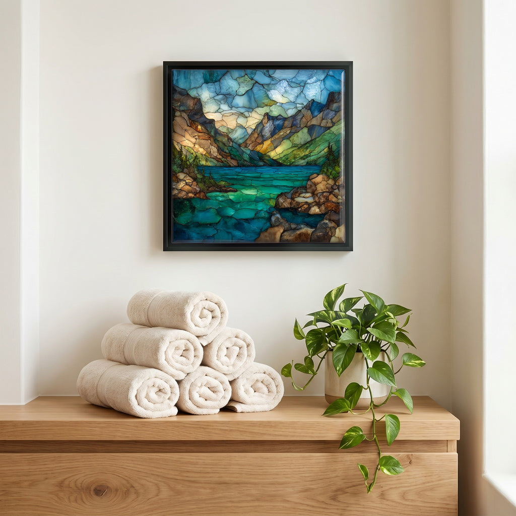 A quiet corner of the bath.
