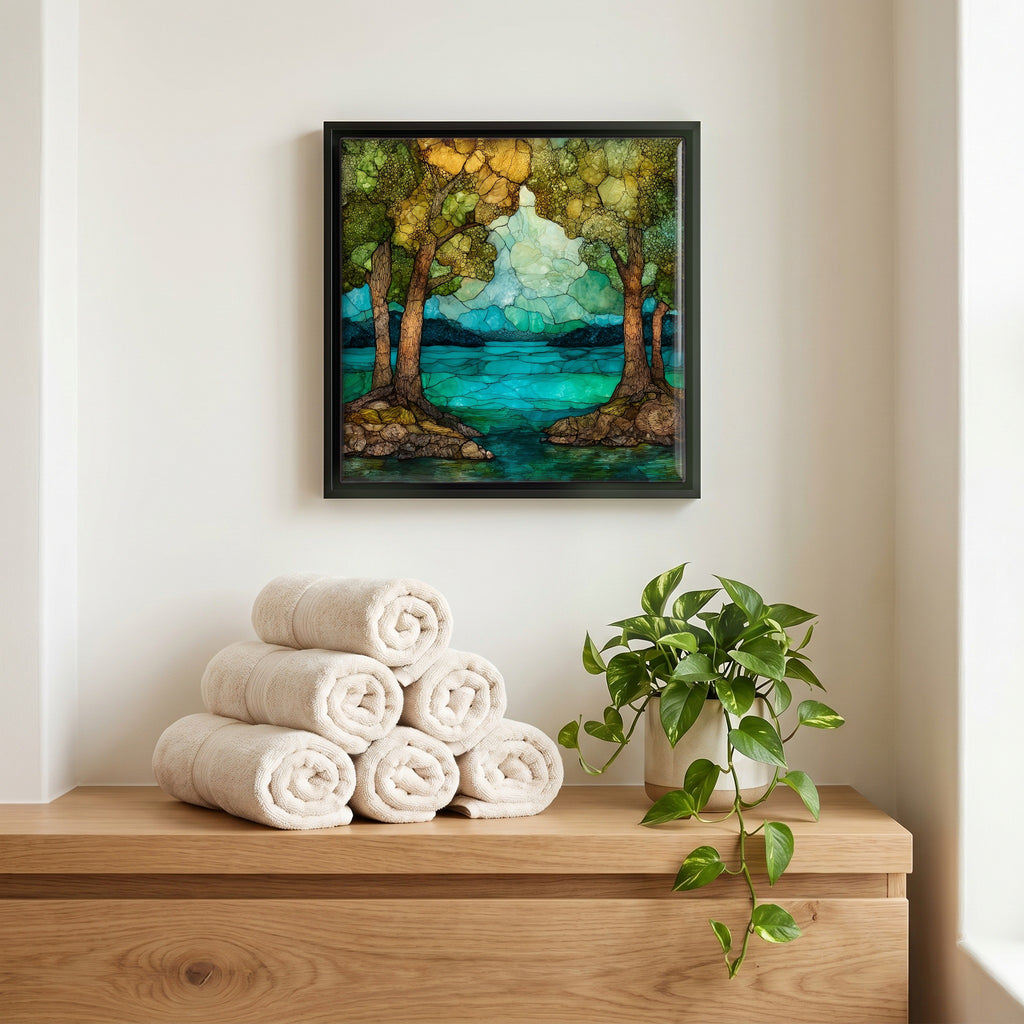 A quiet corner of the bath.