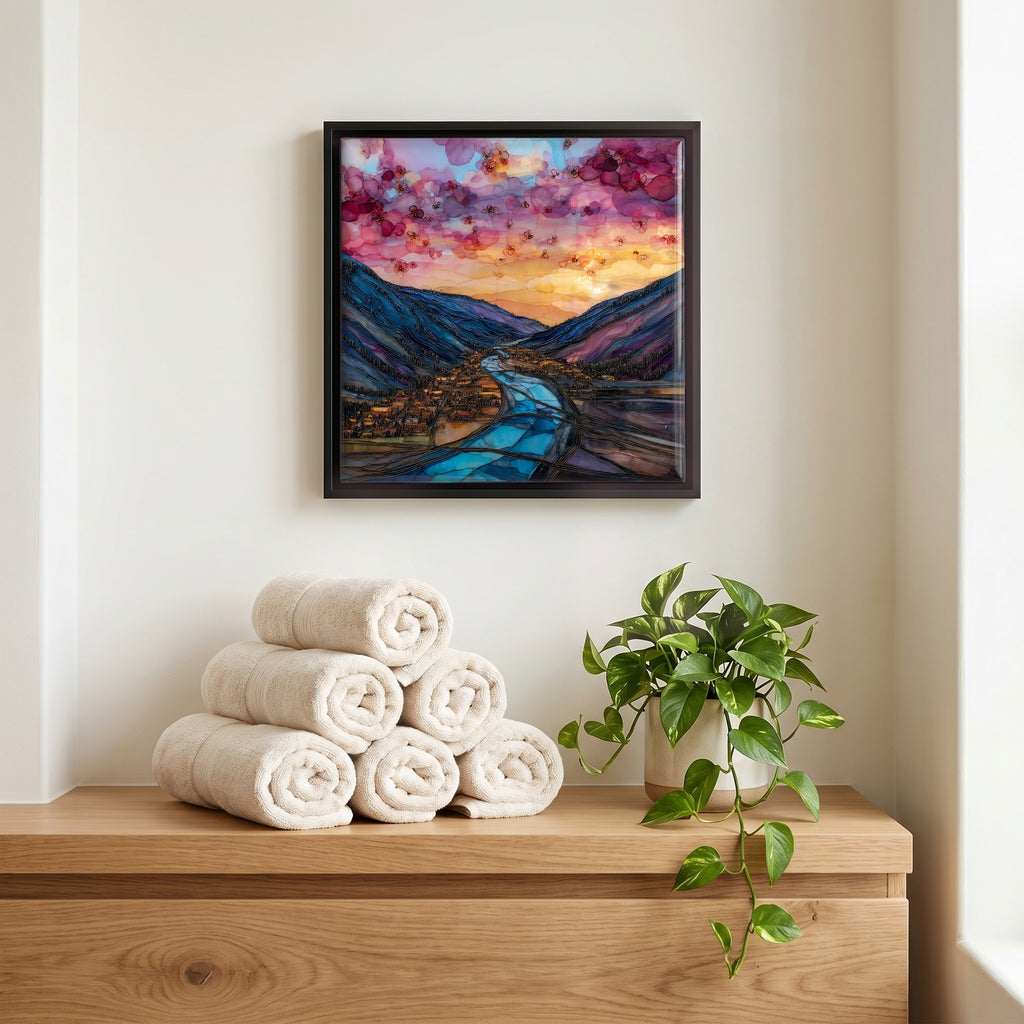 A quiet corner of the bath.