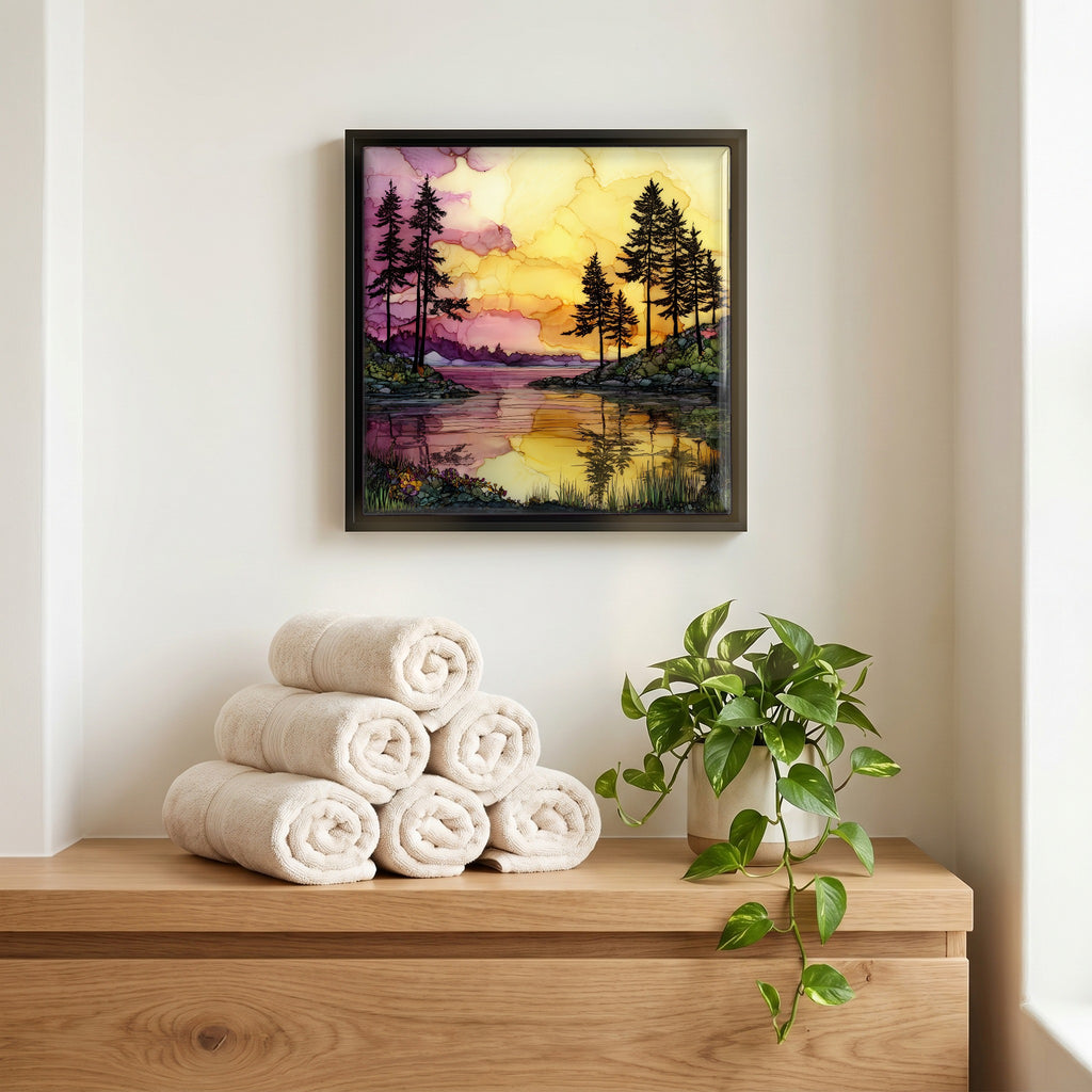 A quiet corner of the bath.