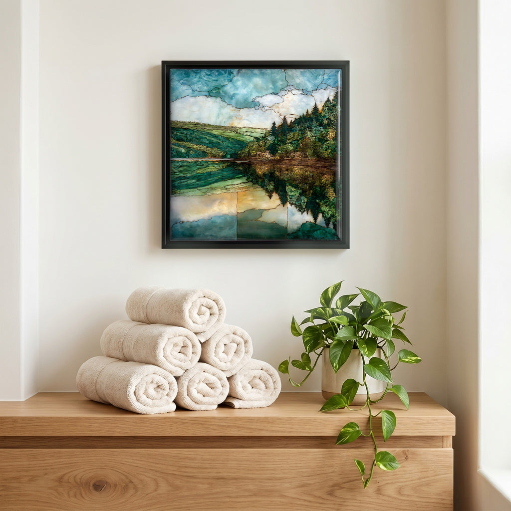 A quiet corner of the bath.