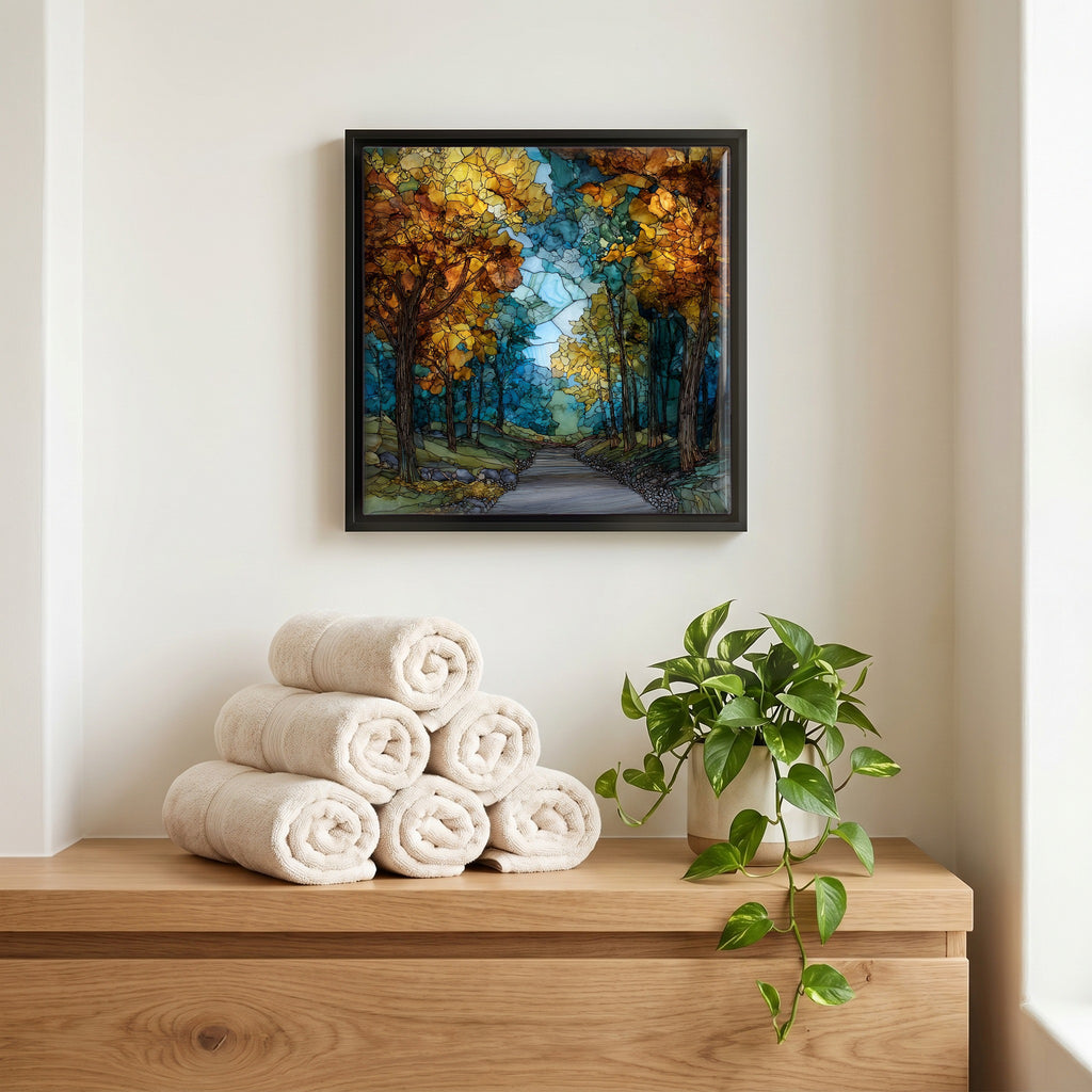A quiet corner of the bath.