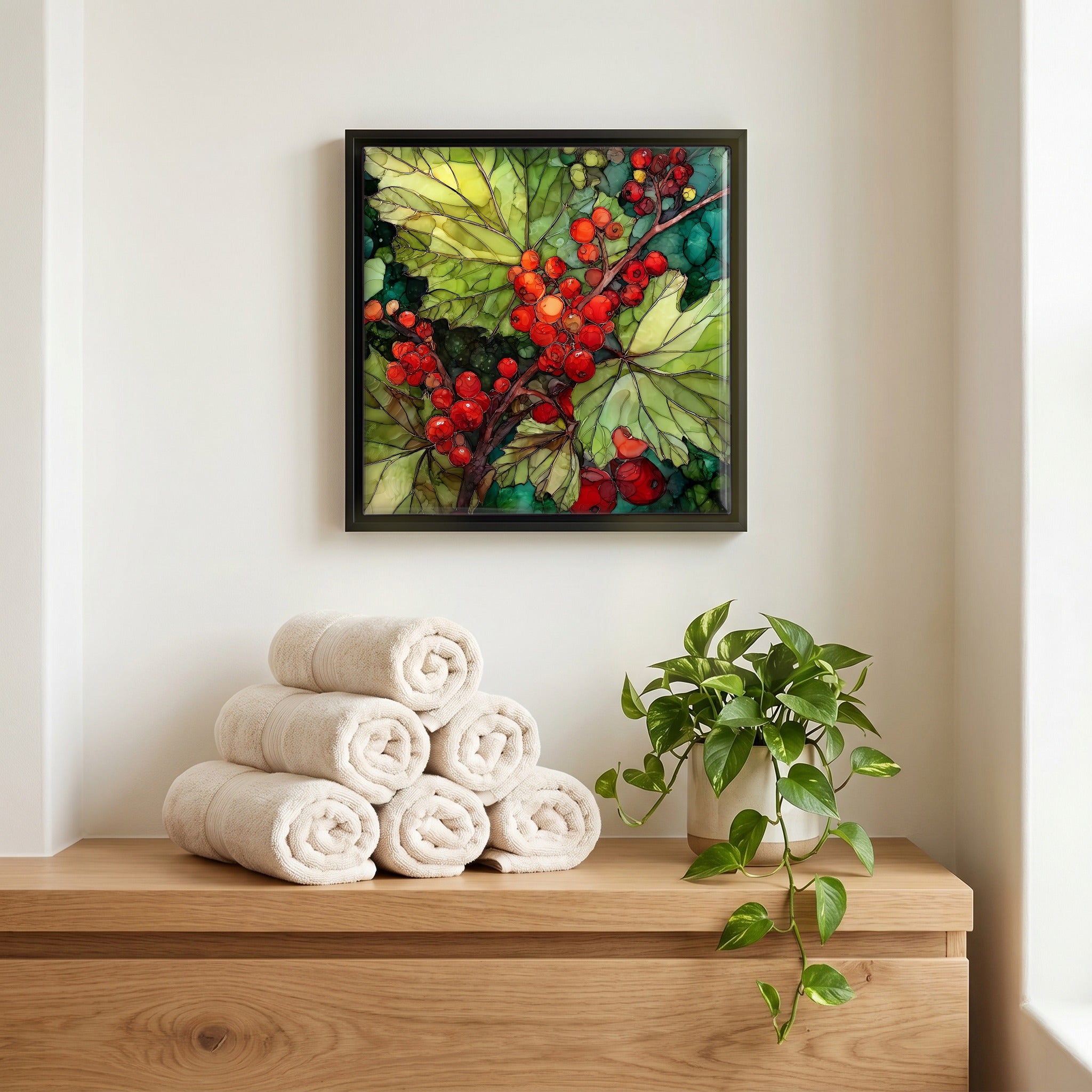 A quiet corner of the bath.