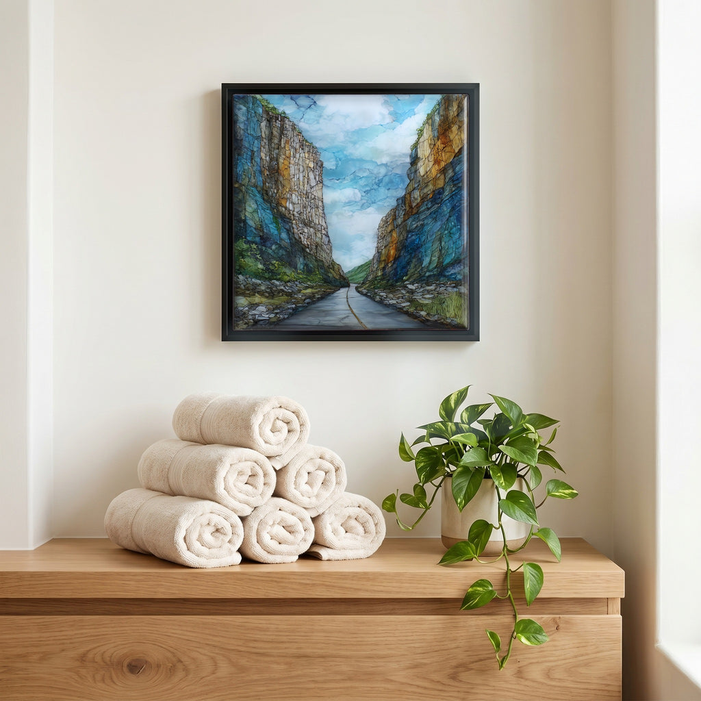 A quiet corner of the bath.