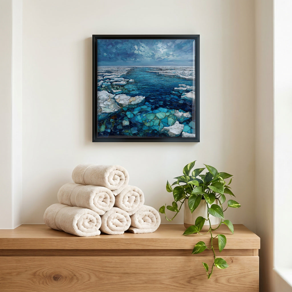 A quiet corner of the bath.