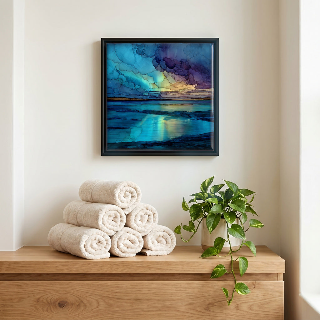 A quiet corner of the bath.