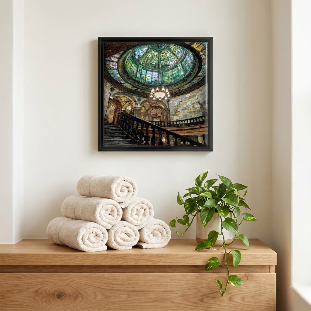 A quiet corner of the bath.