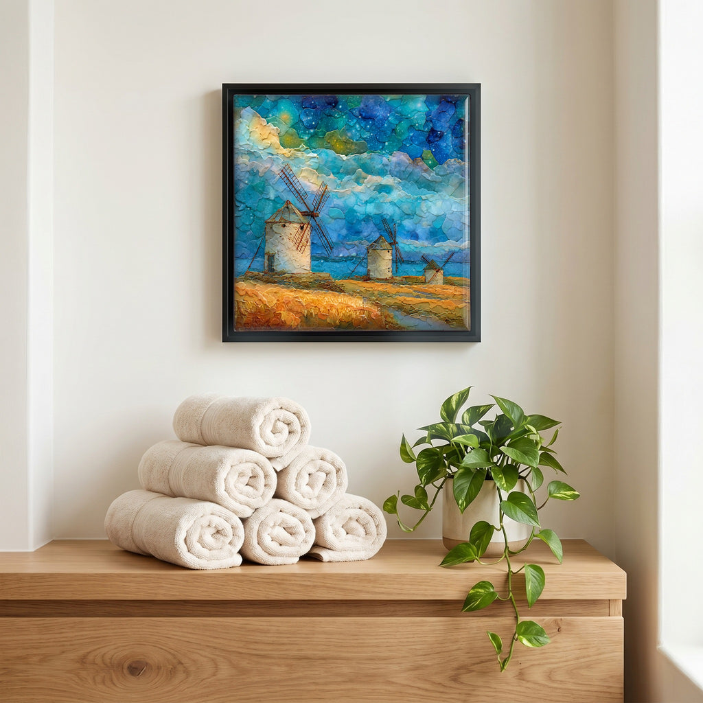 A quiet corner of the bath.