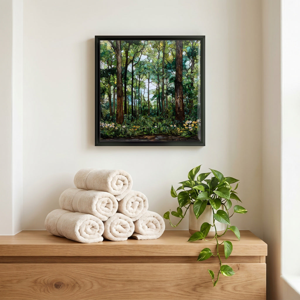 A quiet corner of the bath.