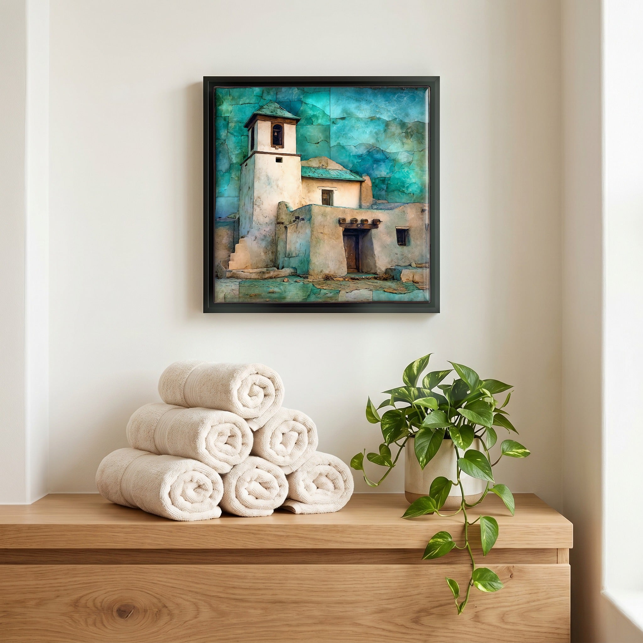 A quiet corner of the bath.