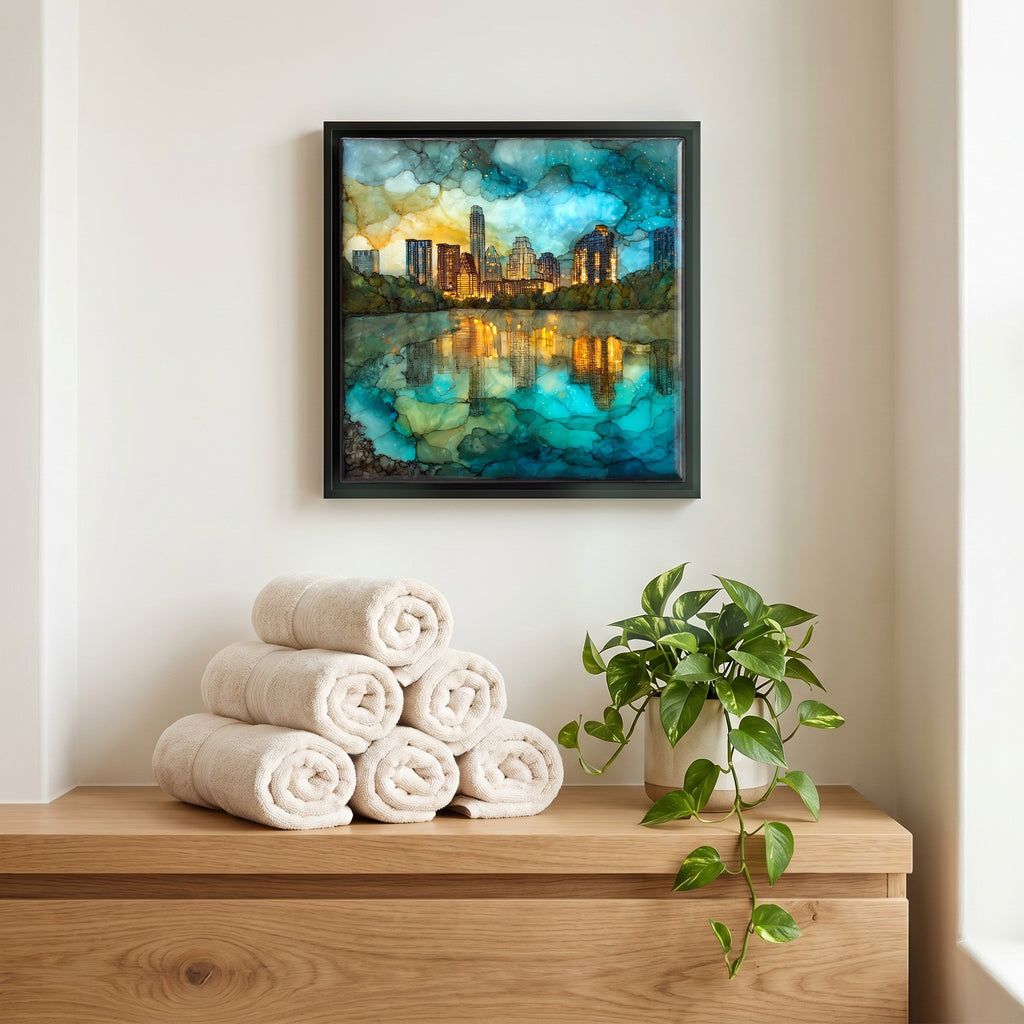 A quiet corner of the bath.