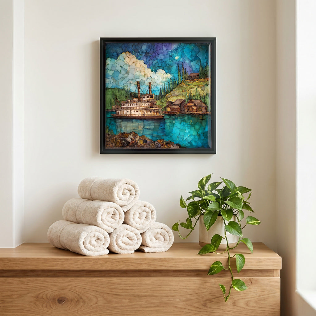 A quiet corner of the bath.