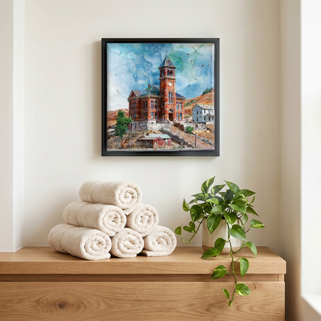 A quiet corner of the bath.