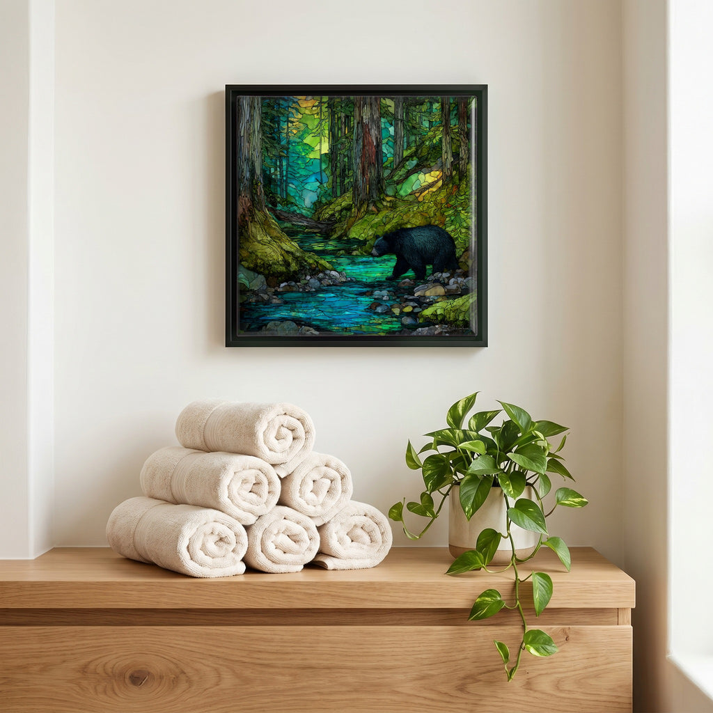 A quiet corner of the bath.