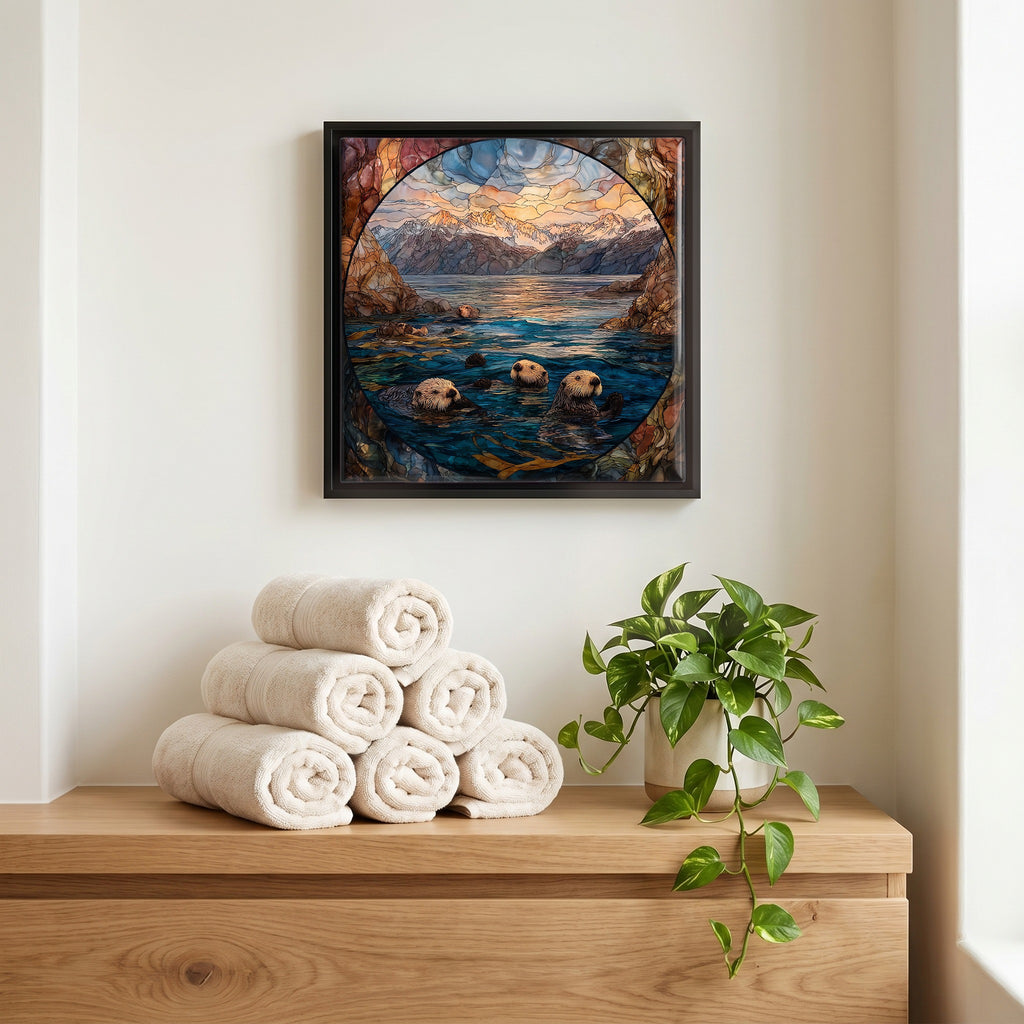 A quiet corner of the bath.