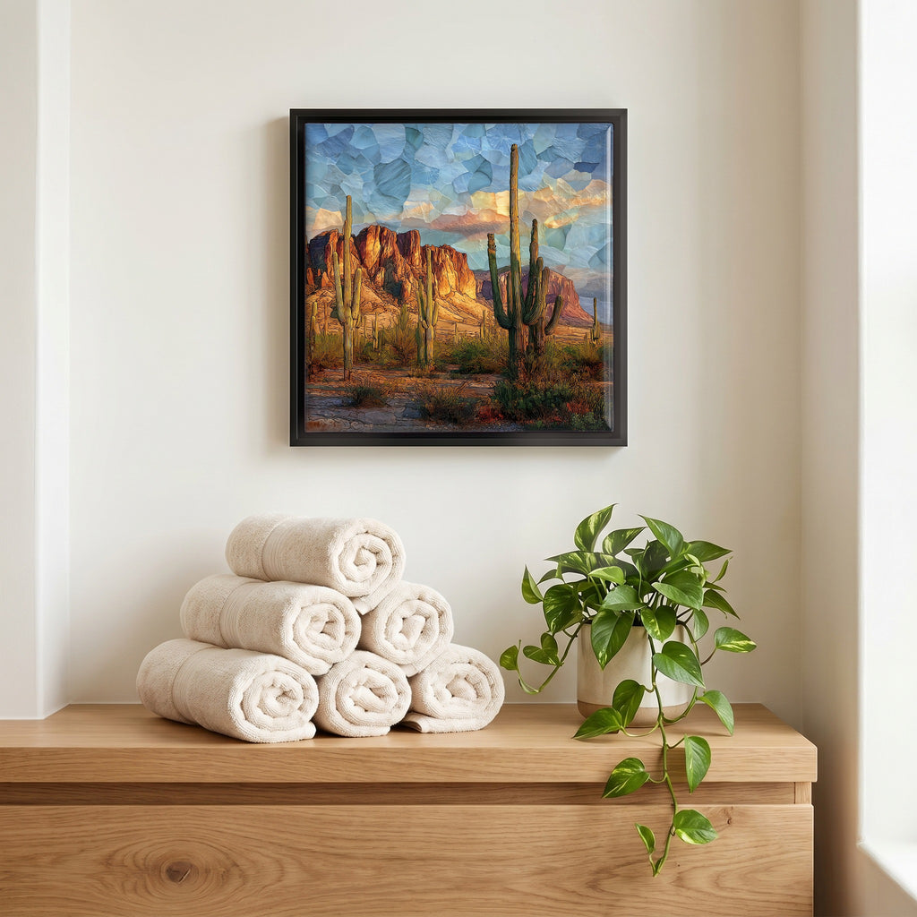 A quiet corner of the bath.