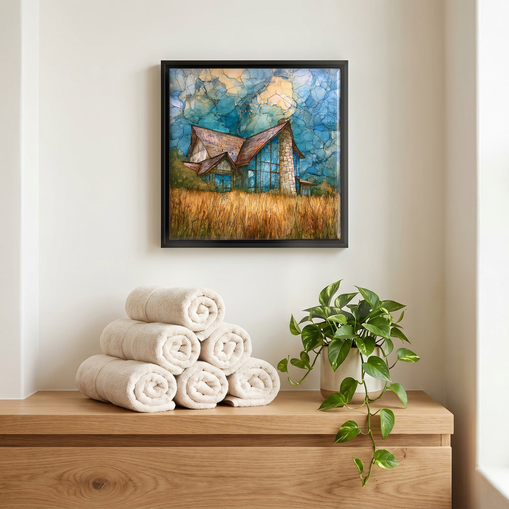 A quiet corner of the bath.