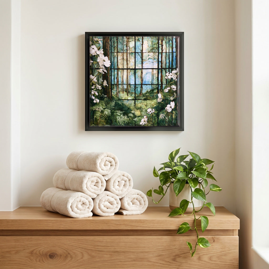 A quiet corner of the bath.