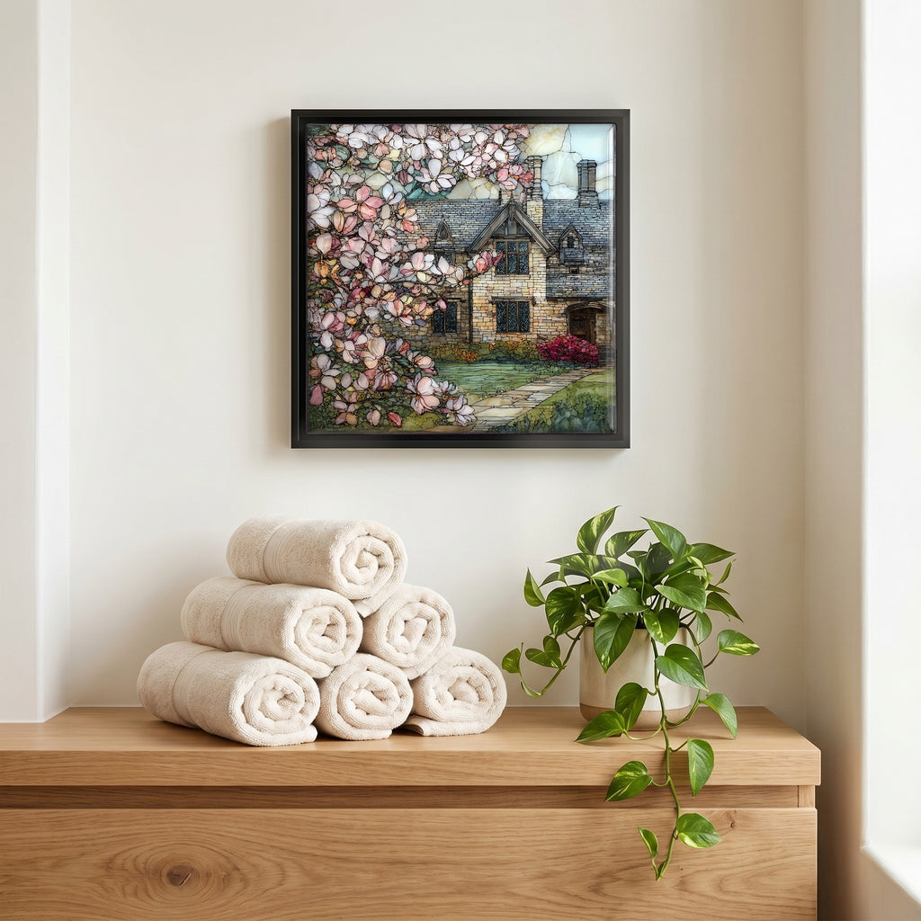 A quiet corner of the bath.