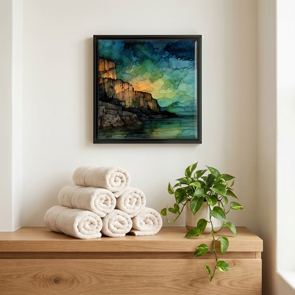 A quiet corner of the bath.