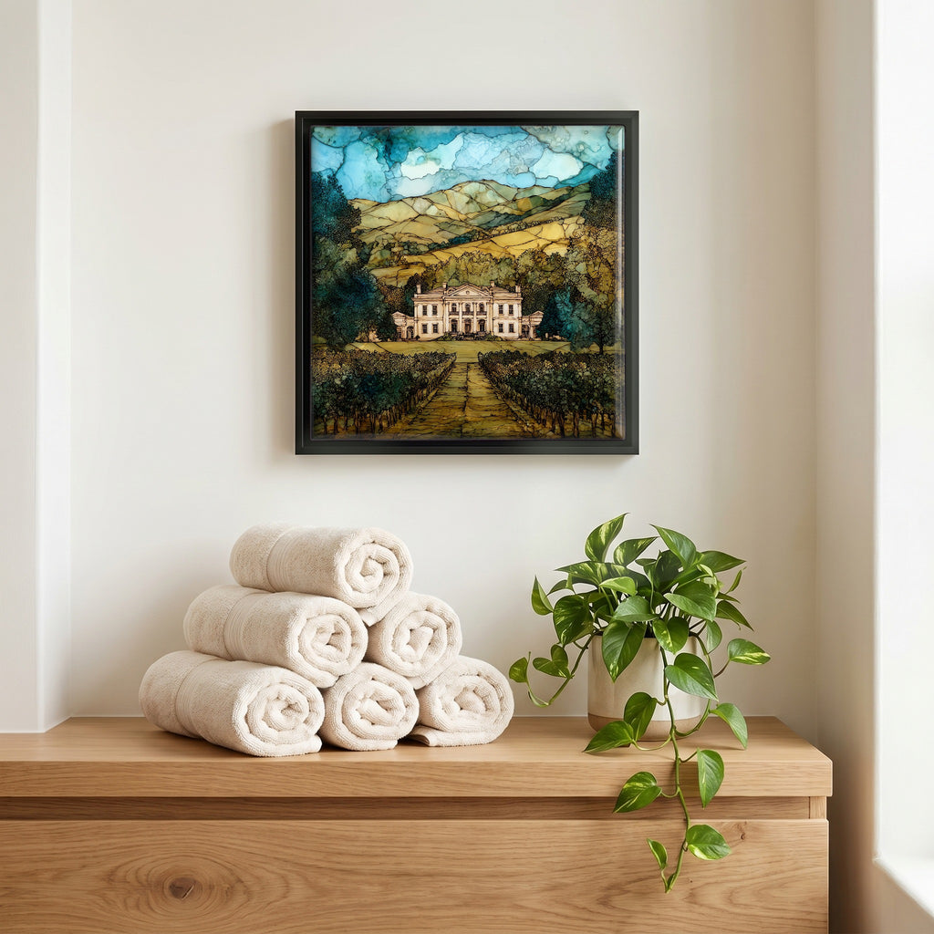 A quiet corner of the bath.