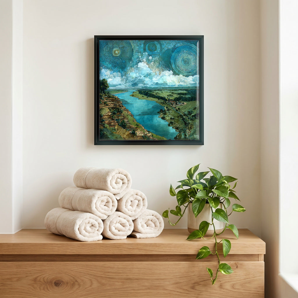 A quiet corner of the bath.