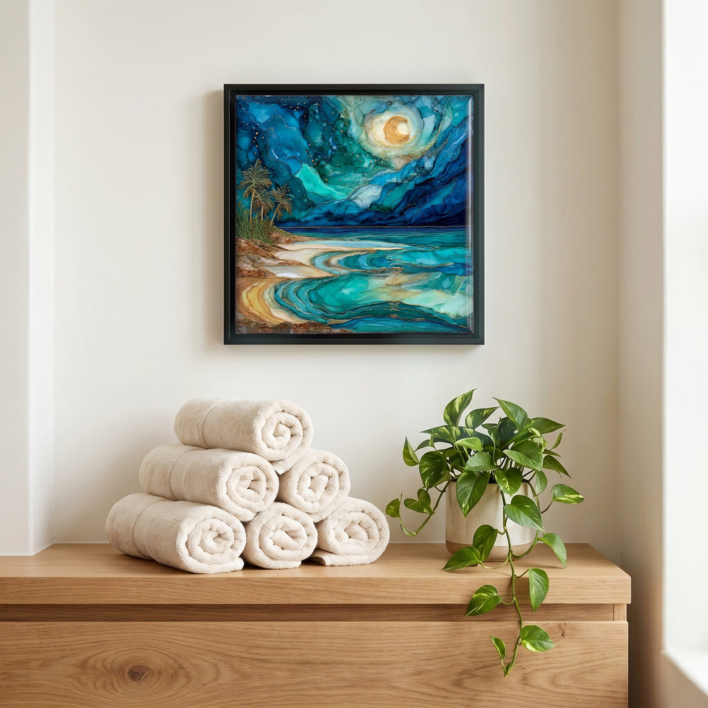 A quiet corner of the bath.