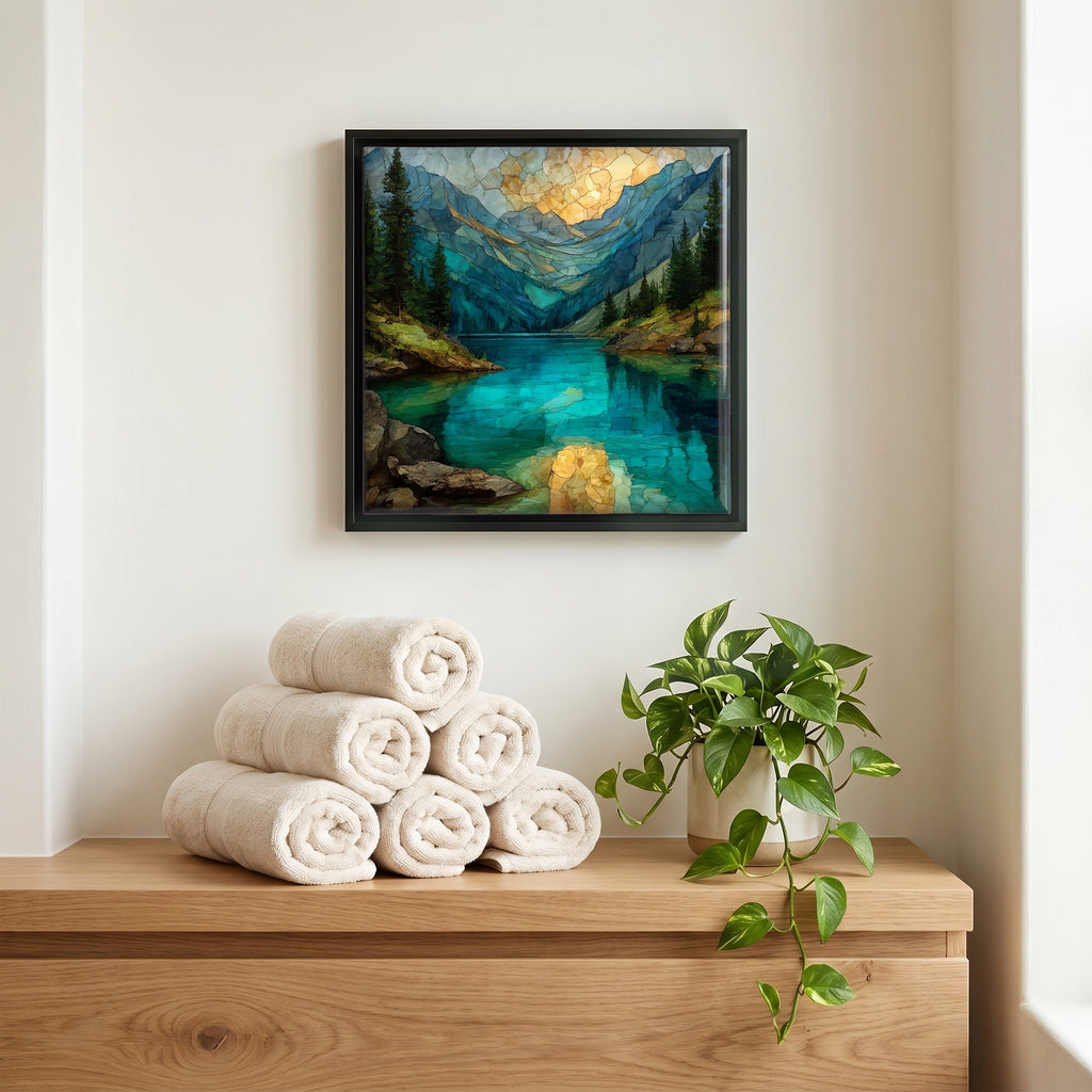 A quiet corner of the bath.