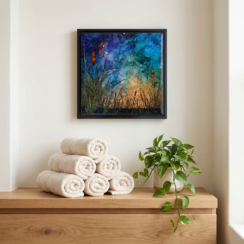 A quiet corner of the bath.