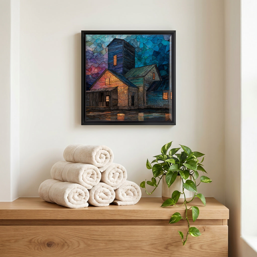 A quiet corner of the bath.