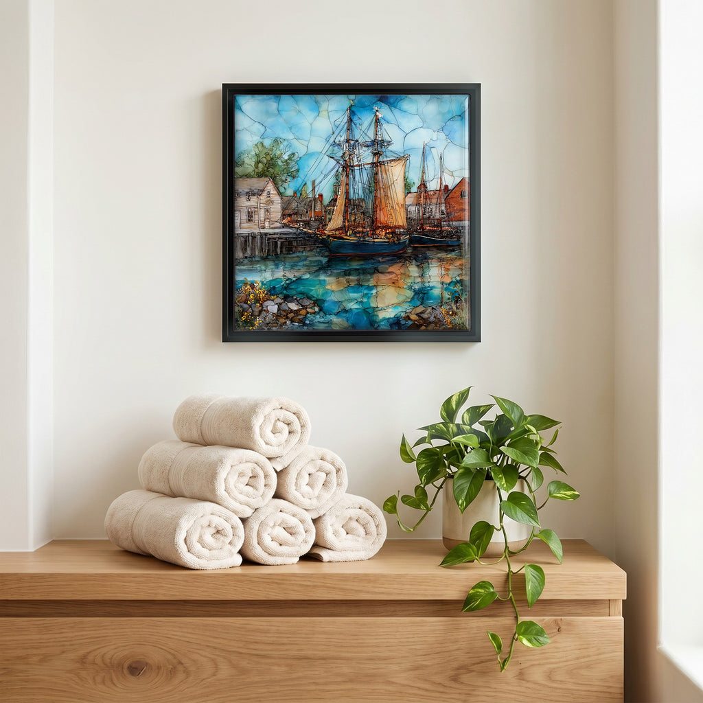 A quiet corner of the bath.