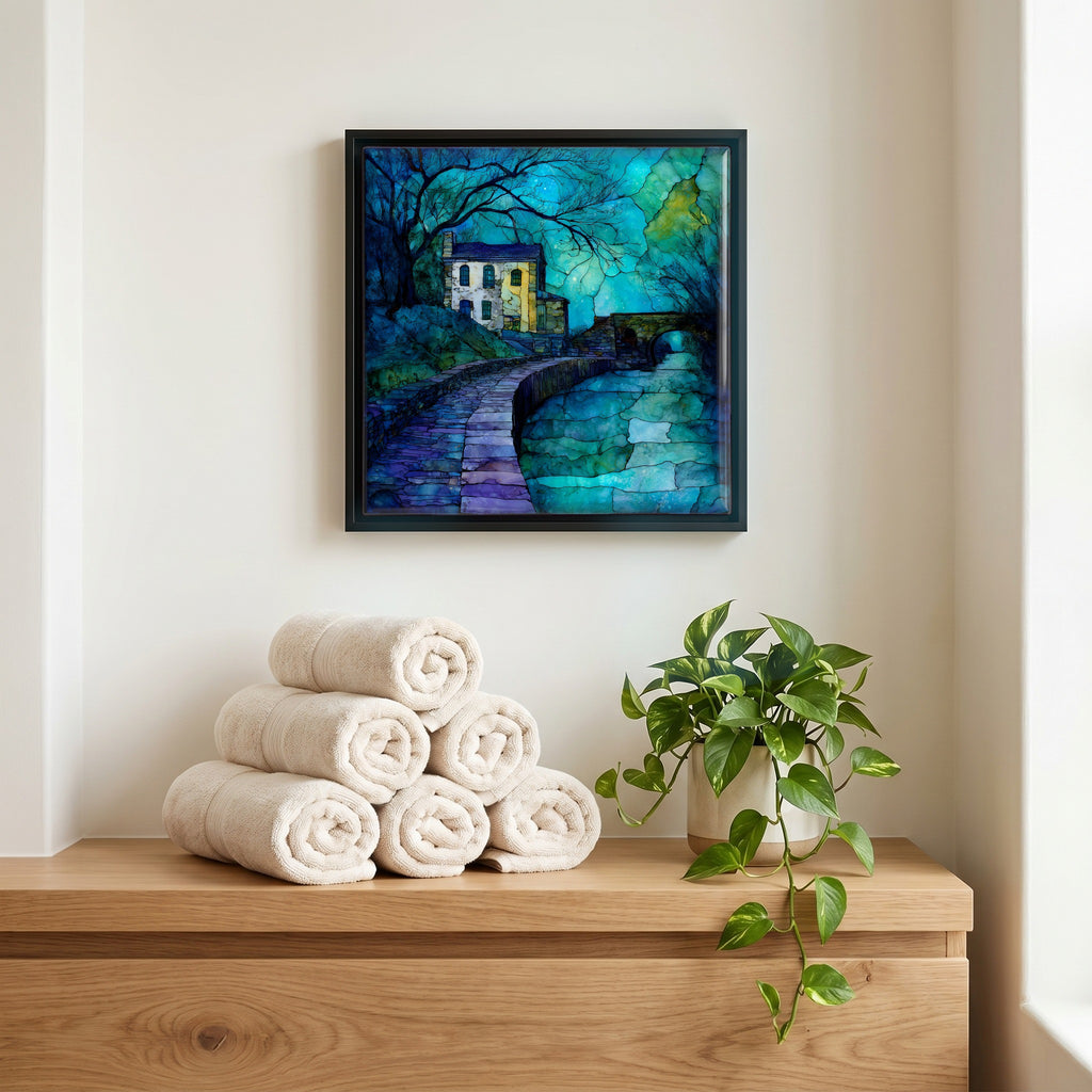 A quiet corner of the bath.