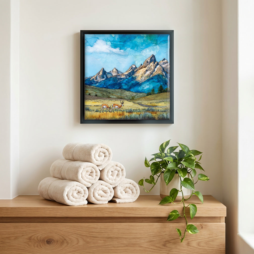A quiet corner of the bath.