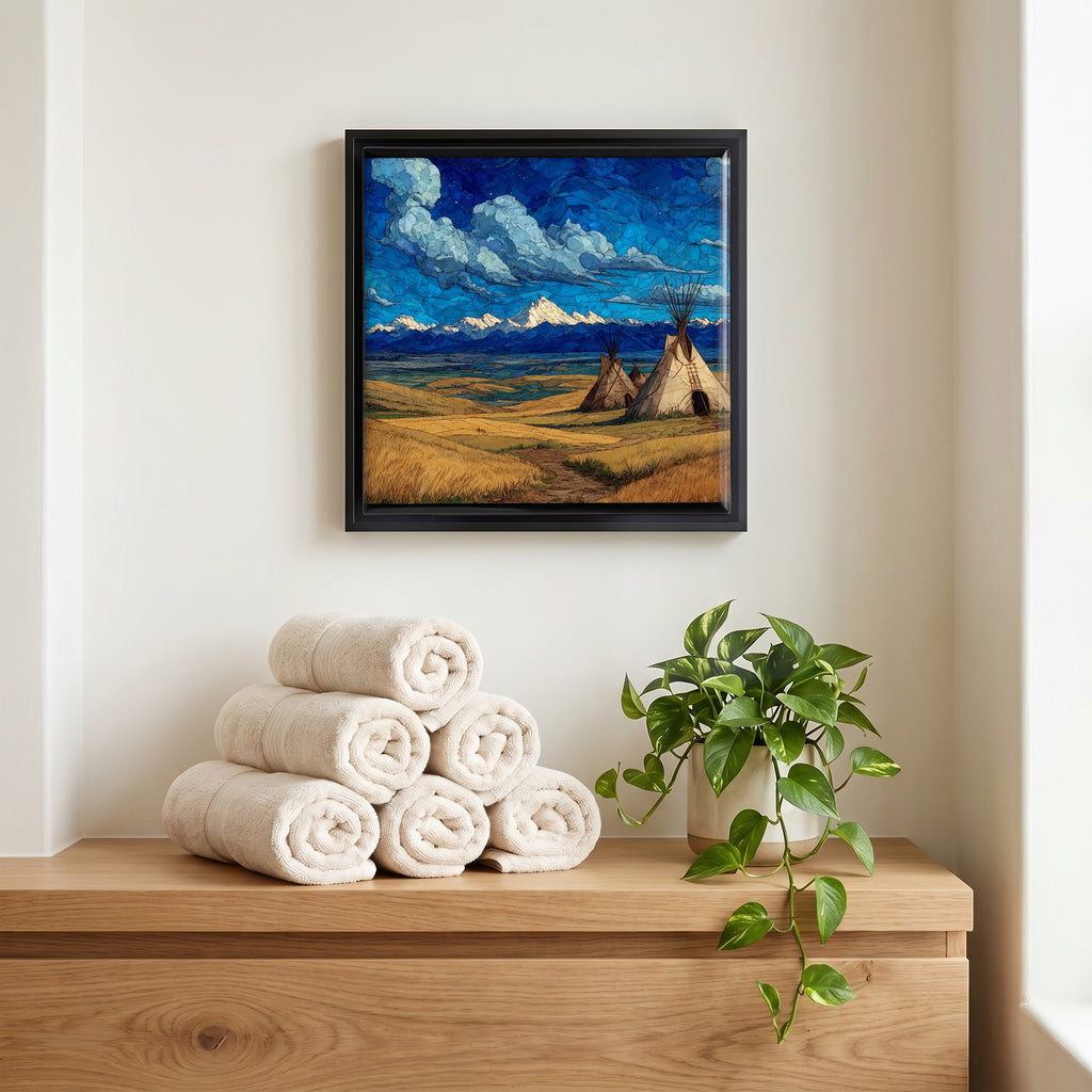 A quiet corner of the bath.