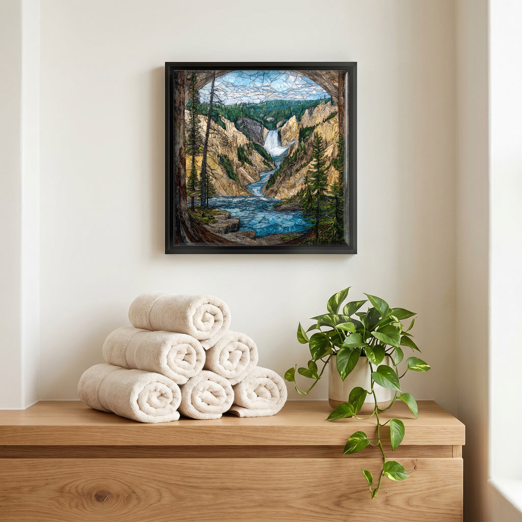 A quiet corner of the bath.