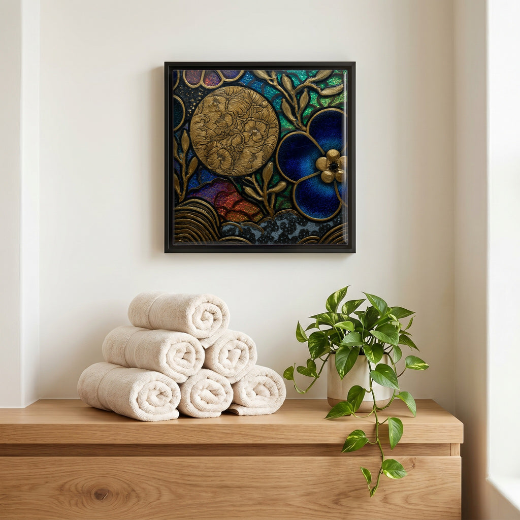A quiet corner of the bath.
