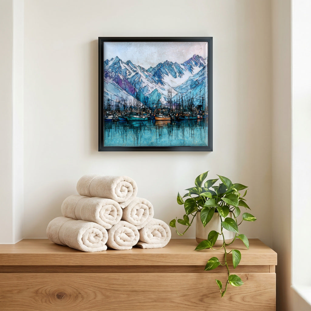 A quiet corner of the bath.