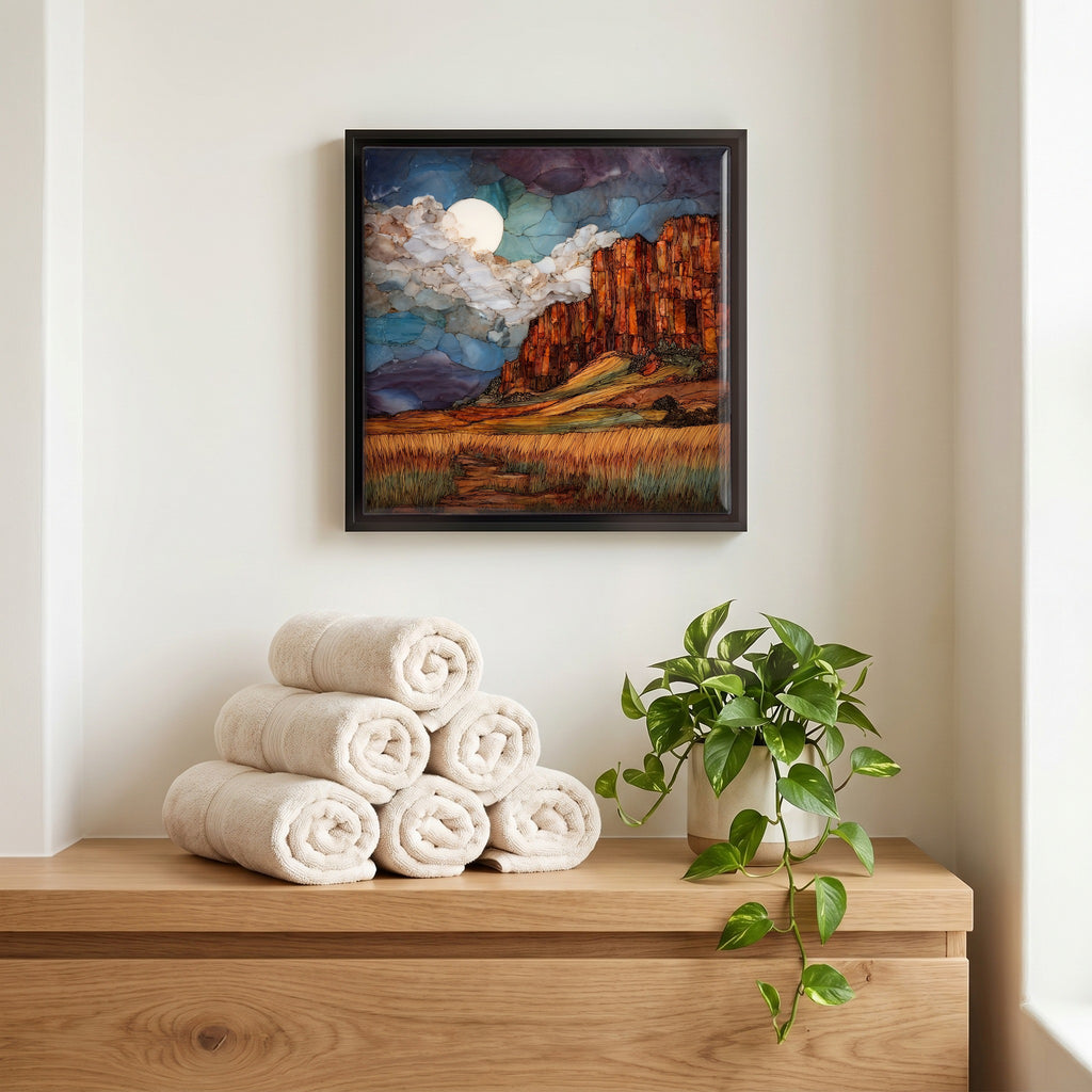 A quiet corner of the bath.
