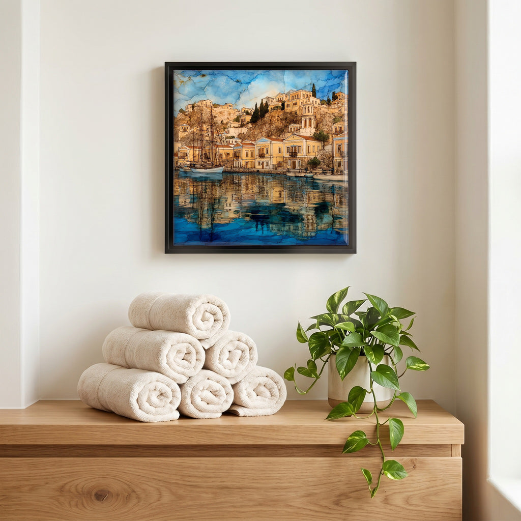 A quiet corner of the bath.