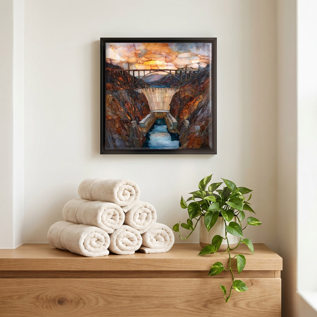 A quiet corner of the bath.