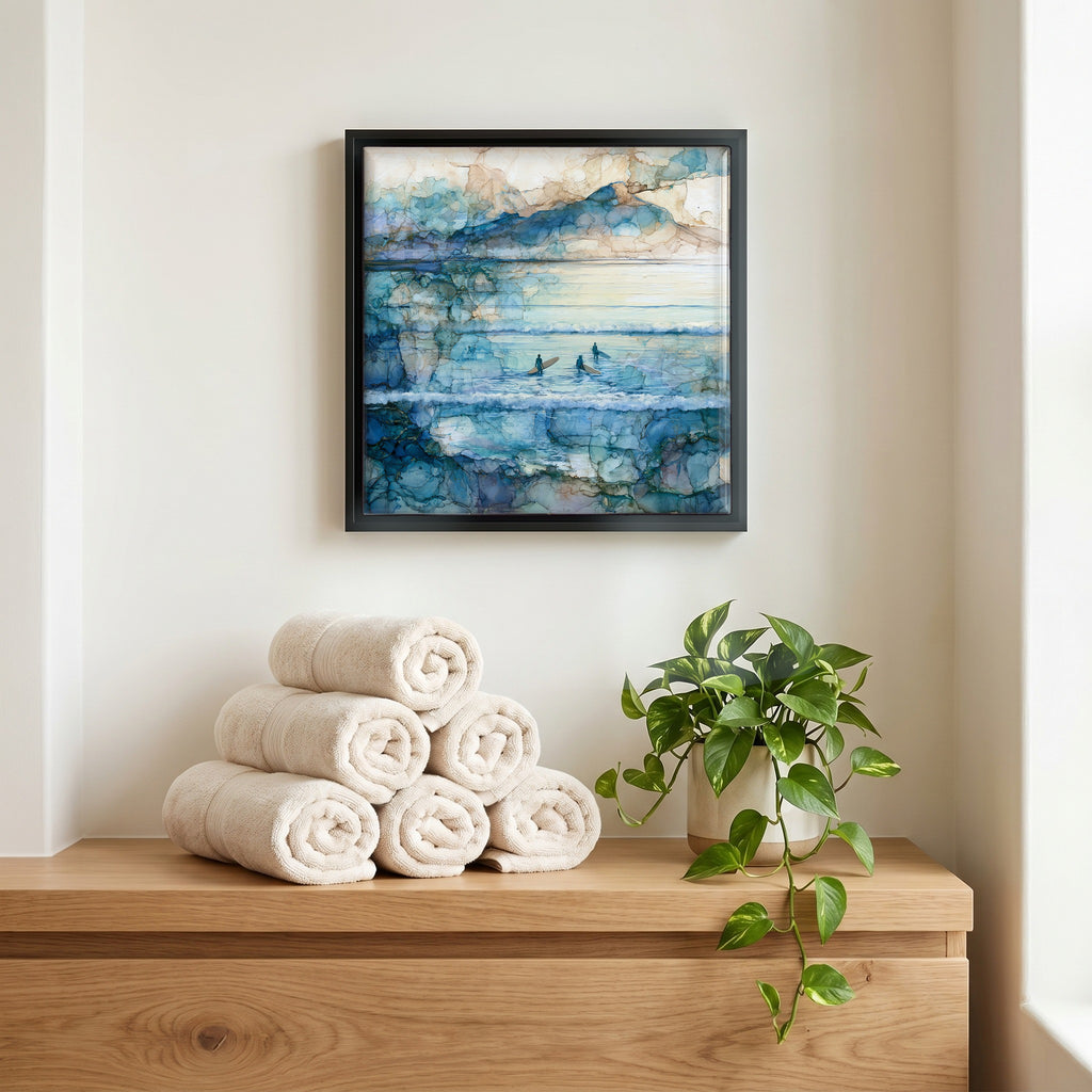 A quiet corner of the bath.
