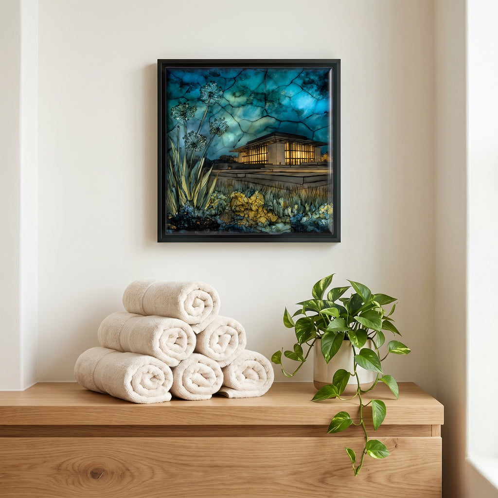 A quiet corner of the bath.