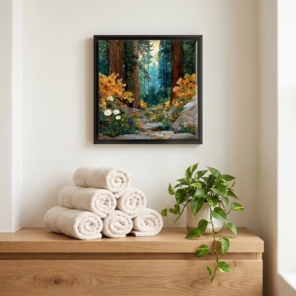 A quiet corner of the bath.
