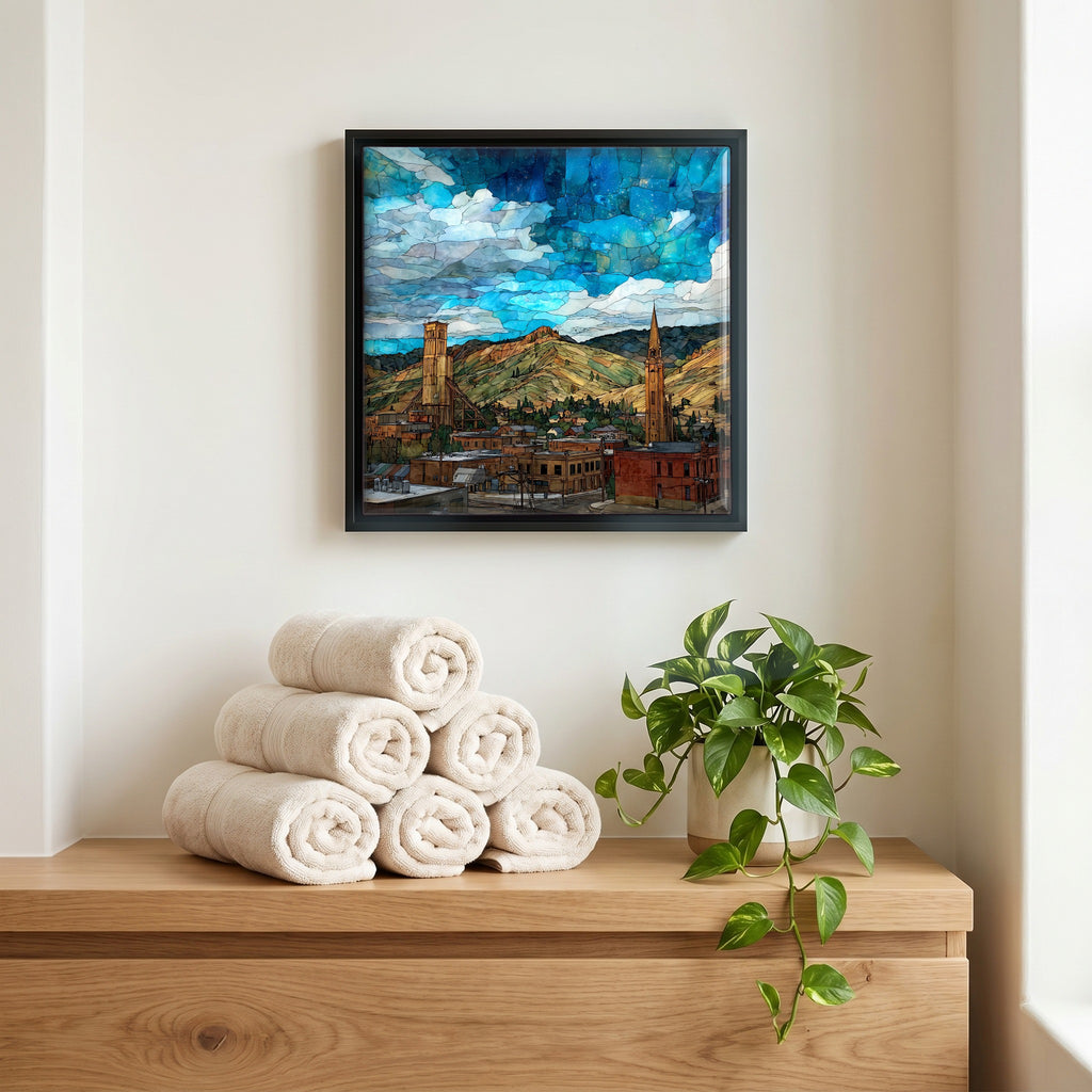 A quiet corner of the bath.