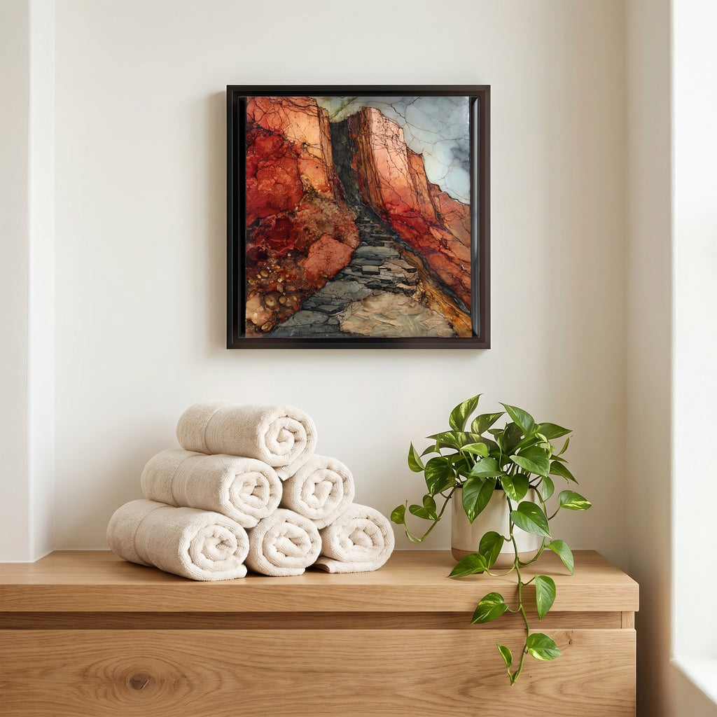 A quiet corner of the bath.