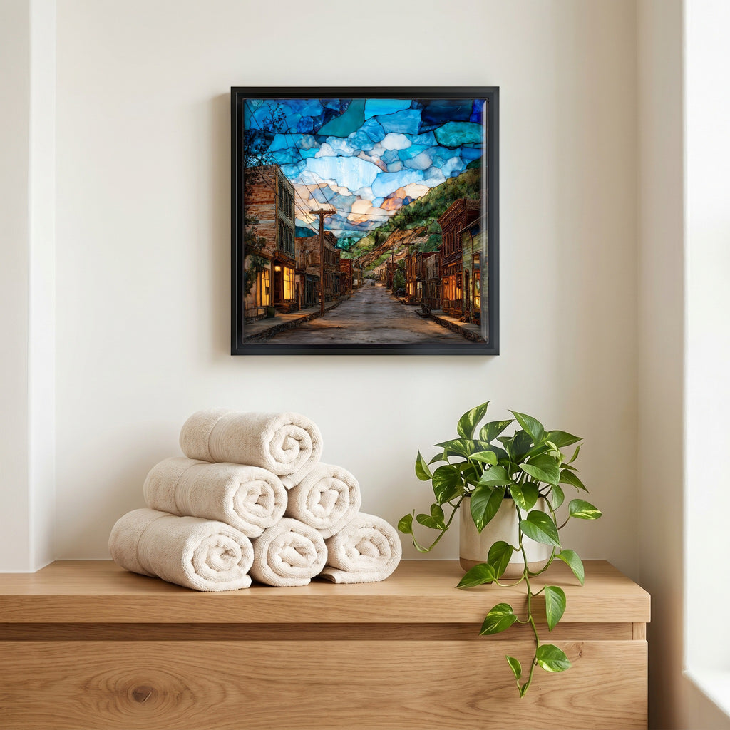 A quiet corner of the bath.