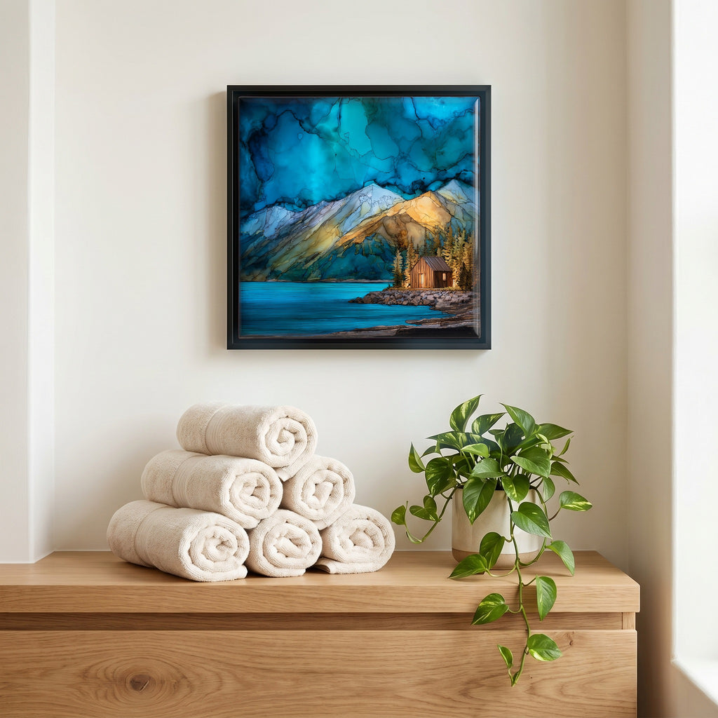 A quiet corner of the bath.