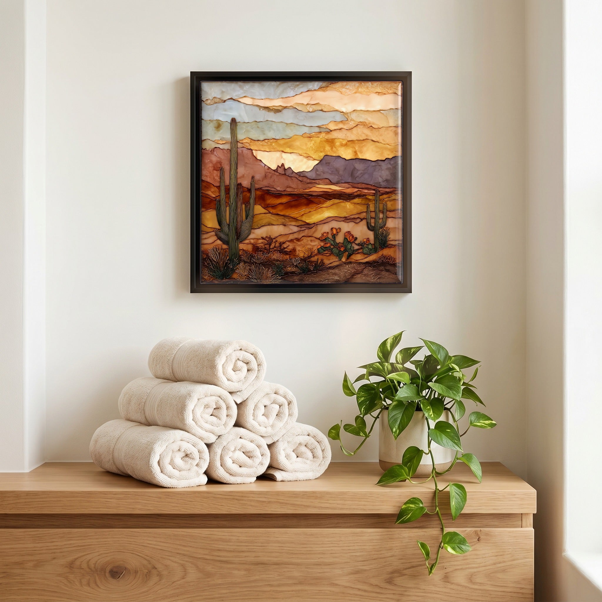 A quiet corner of the bath.