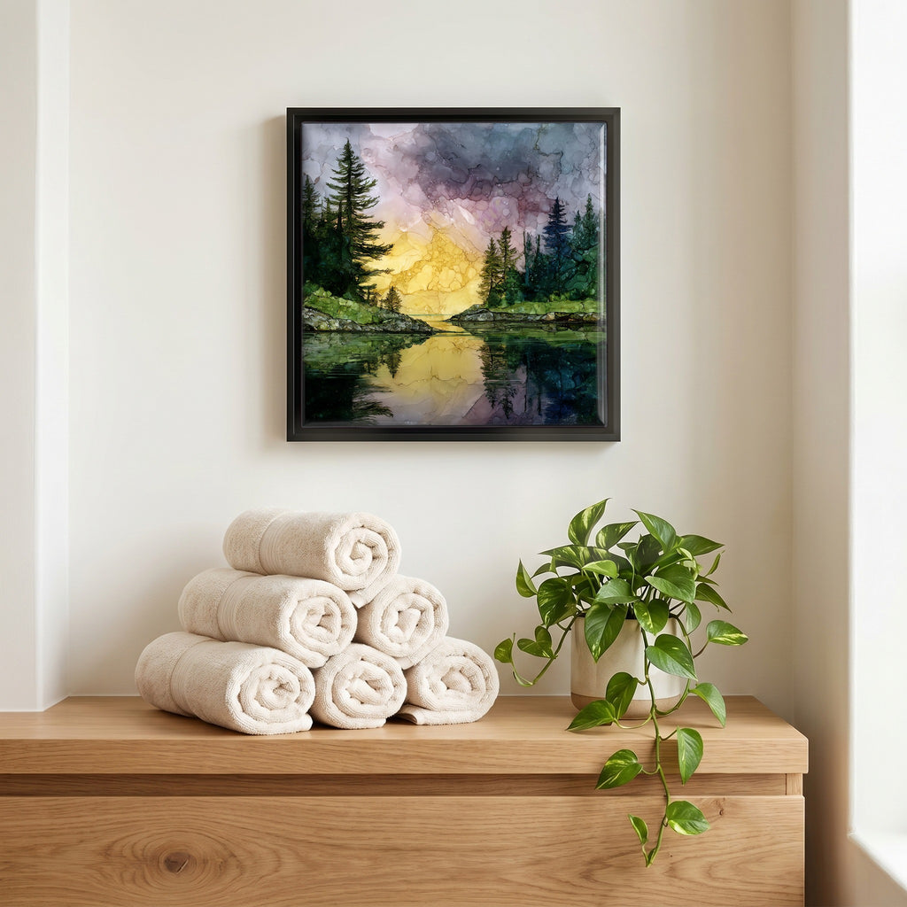 A quiet corner of the bath.